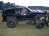 Jeep Cherokee flexing